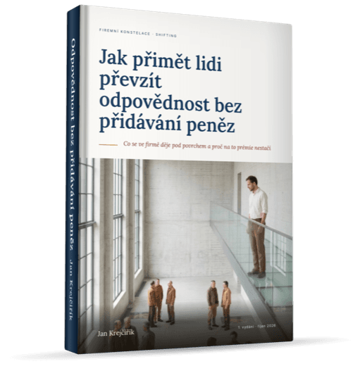 E-book Jak přimět lidi převzít odpovědnost bez přidávání peněz